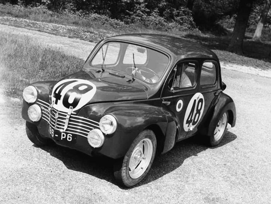 La Storia della Renault 4 Cv alla 24 Ore di Le Mans del 1949.