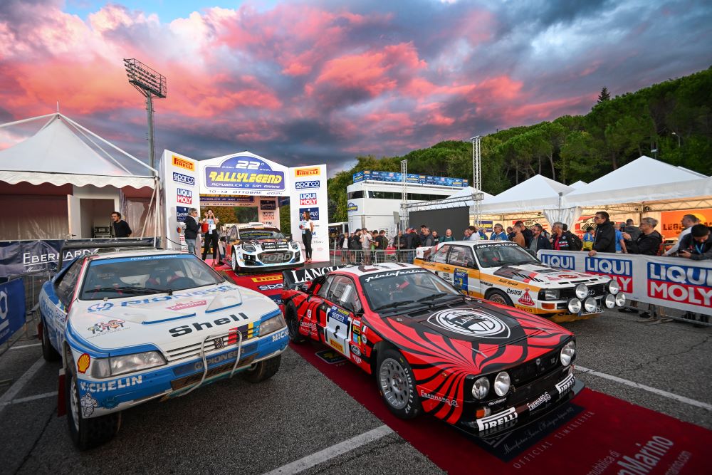 Rallylegend 2025: appuntamento imperdibile dal 2 al 5 ottobre a San Marino.