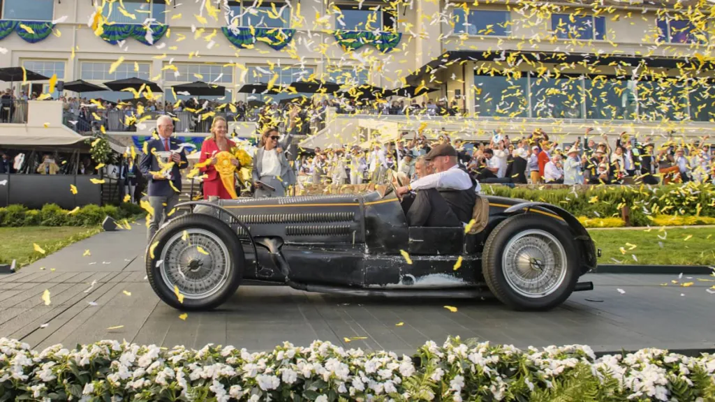 Pebble Beach Concours d’Elegance 2024: Trionfa per la Prima Volta un’Auto ‘Conservata’.