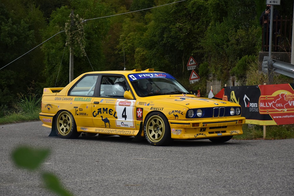 Terzo Rally del Veneto: Tezza e Merzari trionfano su BMW M3.