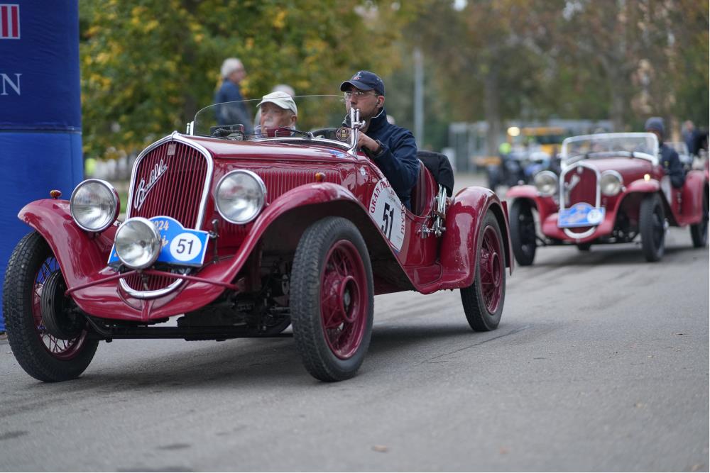 Gran Premio Nuvolari 2024: Vesco domina tra le Auto d’epoca.